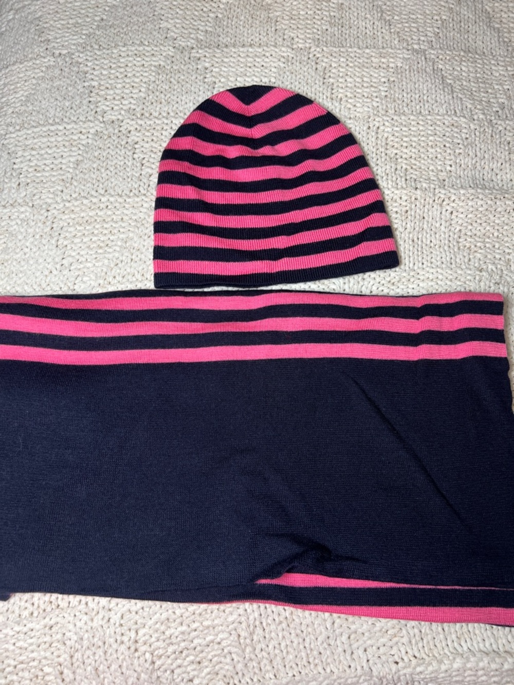 J. Crew 100% Wool Scarf and Beanie